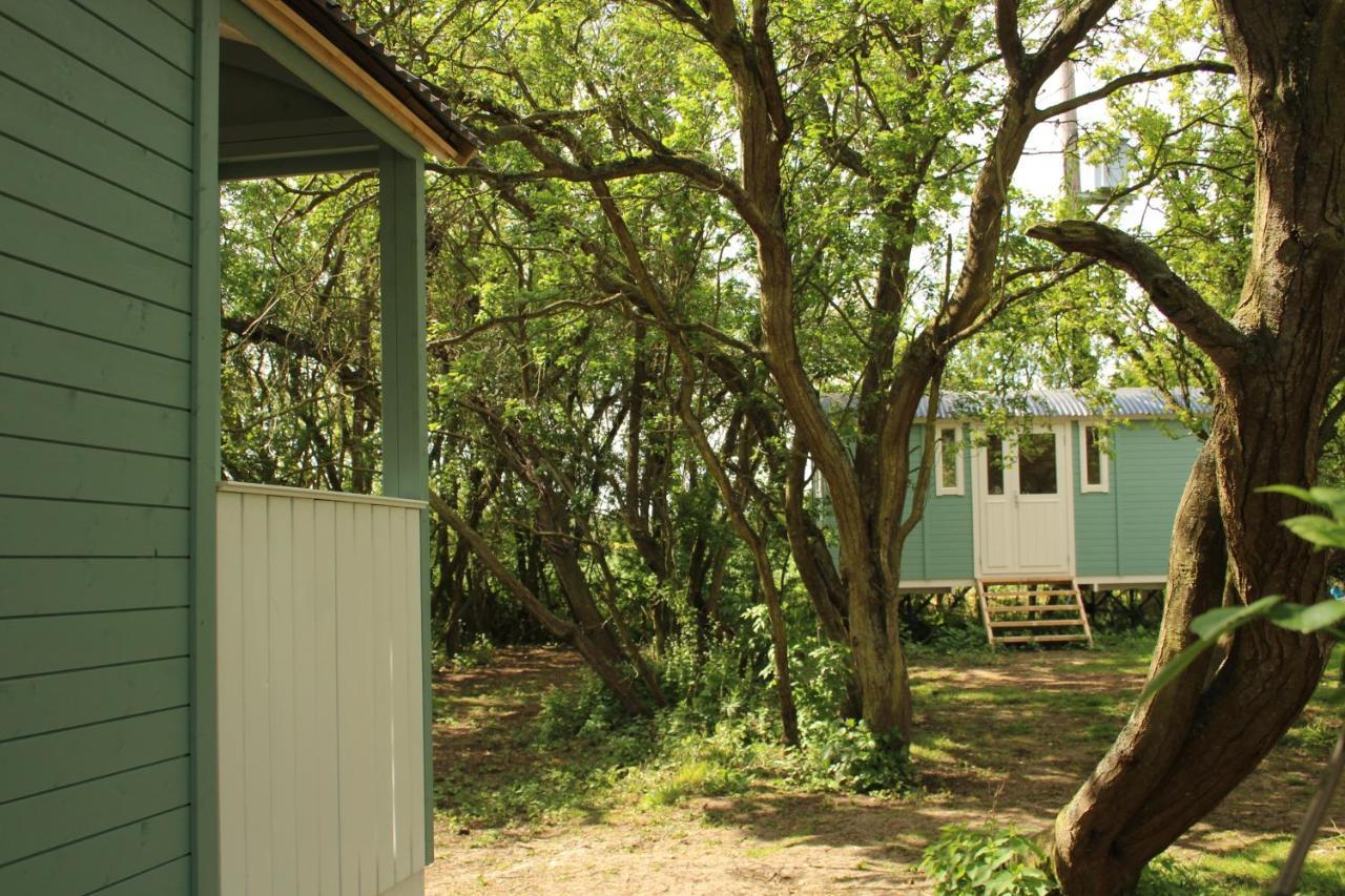 The Kestrel Shepherd Hut, Whitehouse Farm Stowmarket Eksteriør bilde
